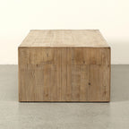 Seaside Slab 60" Coffee Table - Weathered Natural
