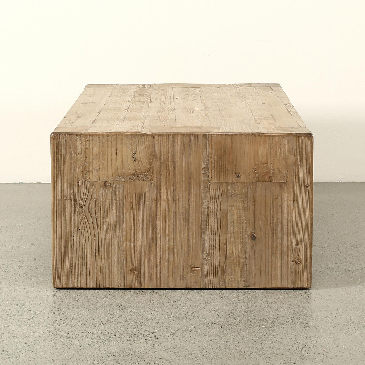 Seaside Slab 60" Coffee Table - Weathered Natural