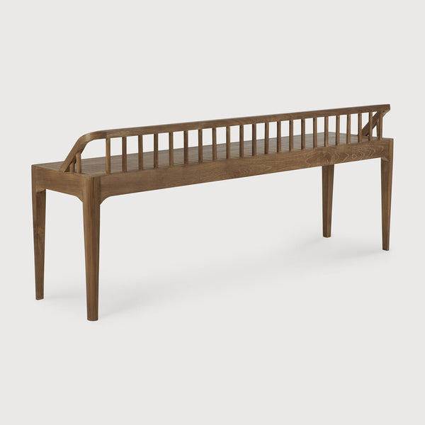 Spindle Bench - Reclaimed Teak