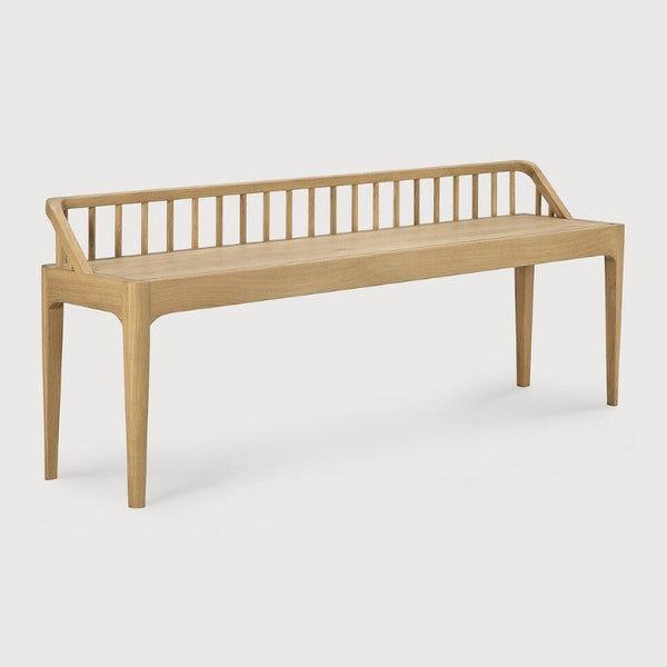 Spindle Bench - Oak