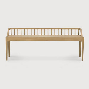 Spindle Bench - Oak