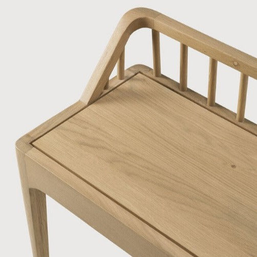 Spindle Bench - Oak