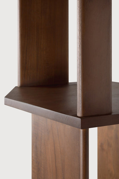 Stairs Column - Teak Brown