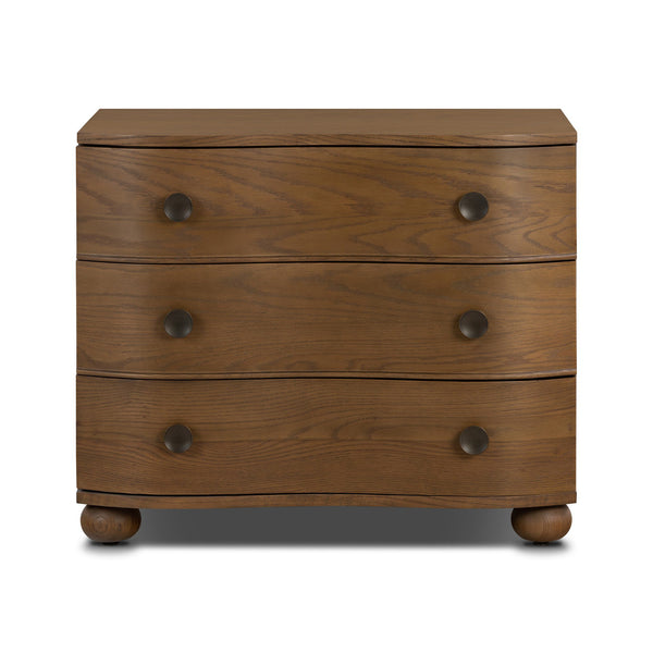 Tegan Nightstand - Toasted Oak