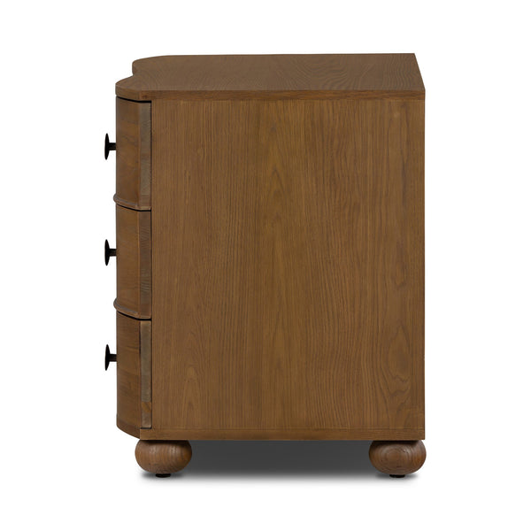 Tegan Nightstand - Toasted Oak