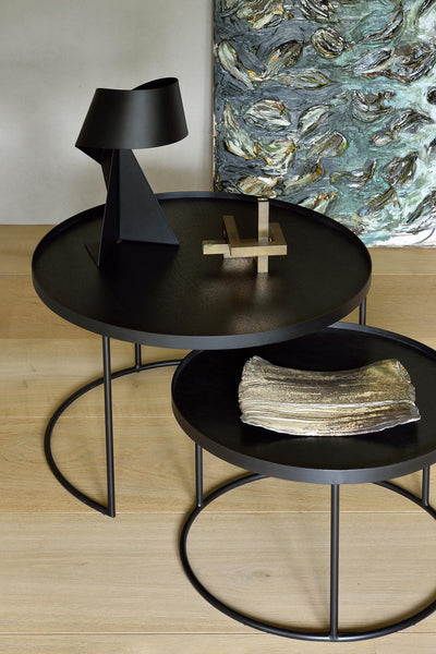 Tray Coffee Table Set - Round