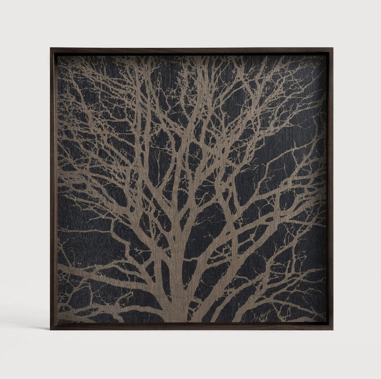 Tree Wooden Tray - Square