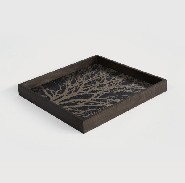 Tree Wooden Tray - Square