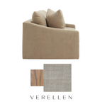 Duke Condo 86" Sofa - Blanchot Neutral