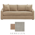 Duke Condo 86" Sofa - Blanchot Neutral