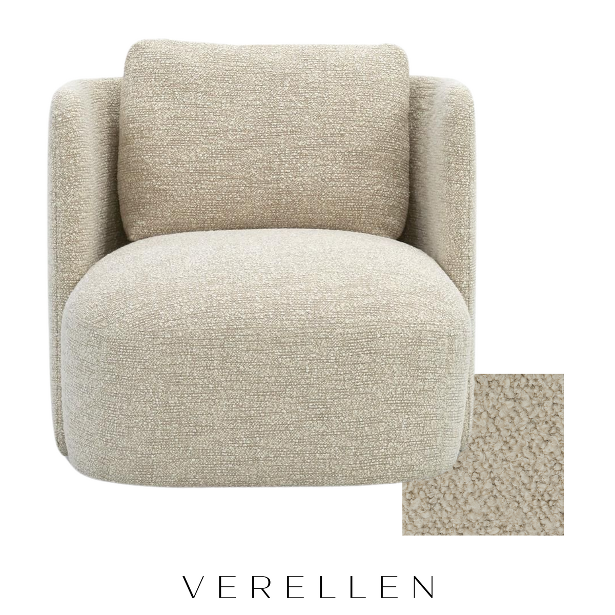 Hudson Swivel Club Chair - Revival Earth