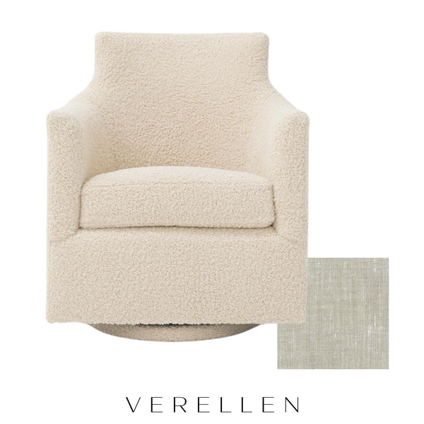 Victoria Club Swivel Glider - Eco Linen II