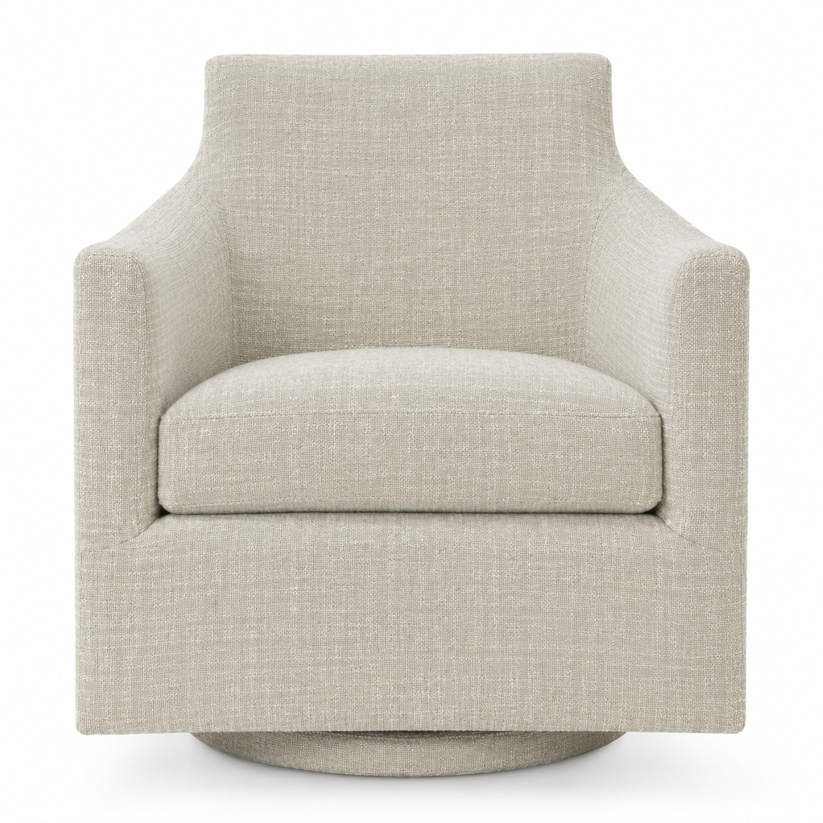 Victoria Club Swivel Glider - Eco Linen II