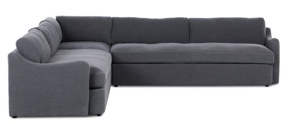Amelia 3 PC Sectional - Broadway Denim