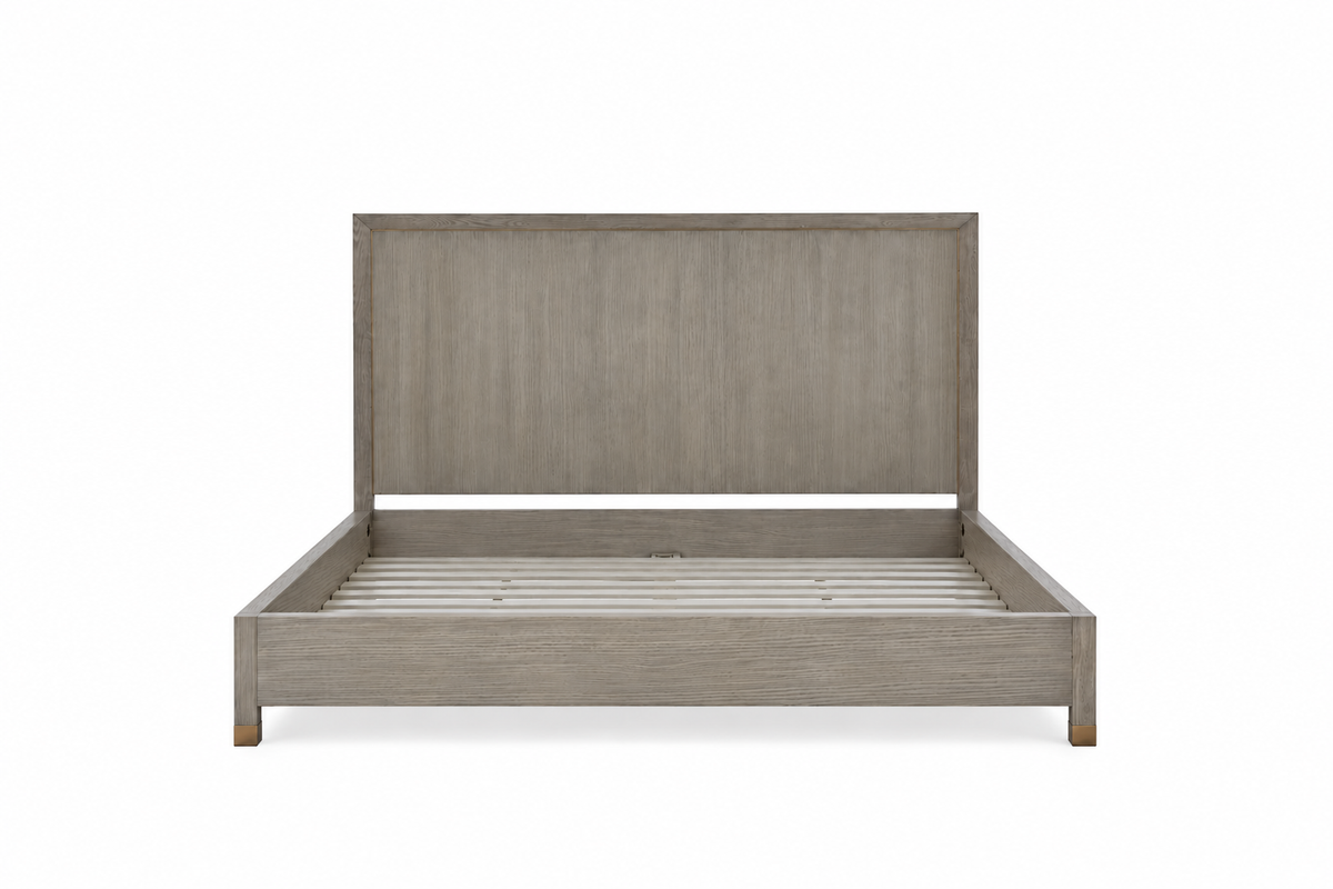 Clara Bed - Smoke/Brass