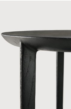 Bok Side Table - Varnished Oak Black