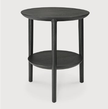 Bok Side Table - Varnished Oak Black