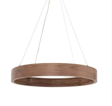 Brody 49" Chandelier - Dark Walnut