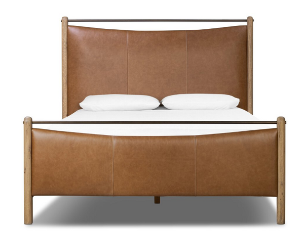 Daren Queen Bed - Sonoma Chestnut