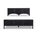 Melbourne Bed - Black Wash