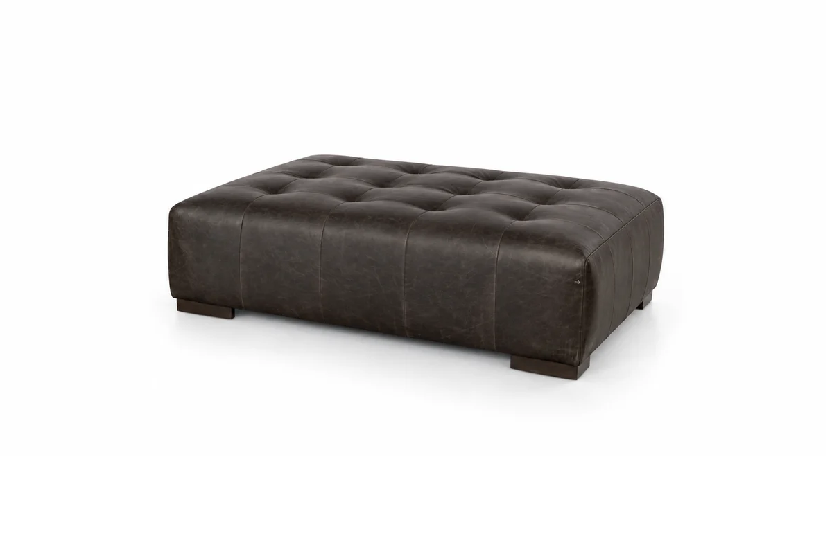 Arden Ottoman - Indiana Charcoal