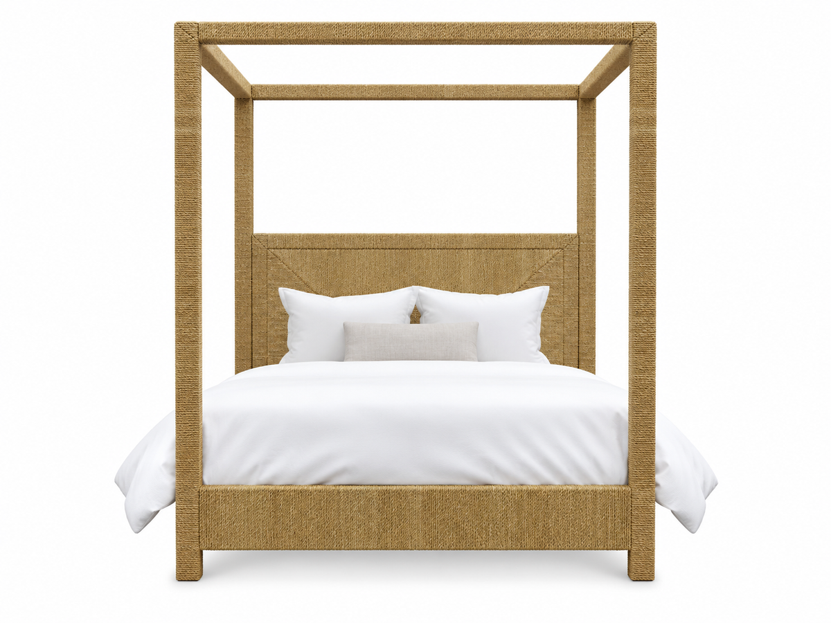 Woodside Canopy Bed - Natural