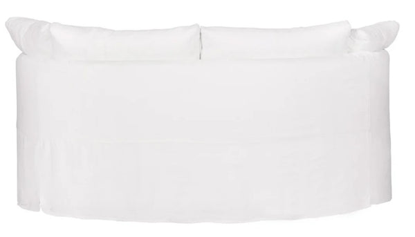 Havana 72" Loveseat - Miles White