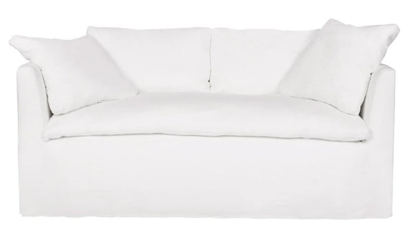 Havana 72" Loveseat - Miles White