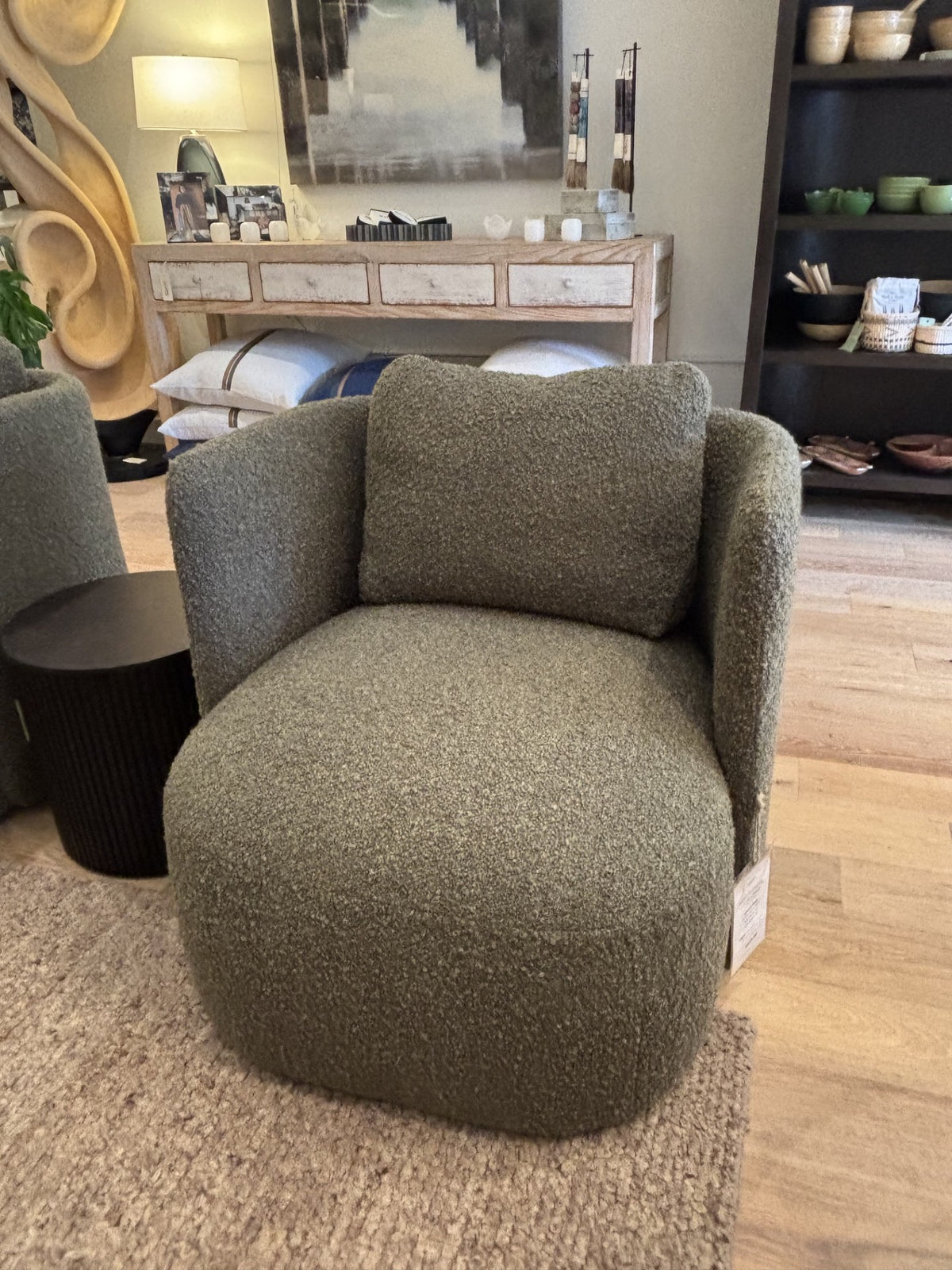 Hudson Swivel Club Chair - Revival Earth