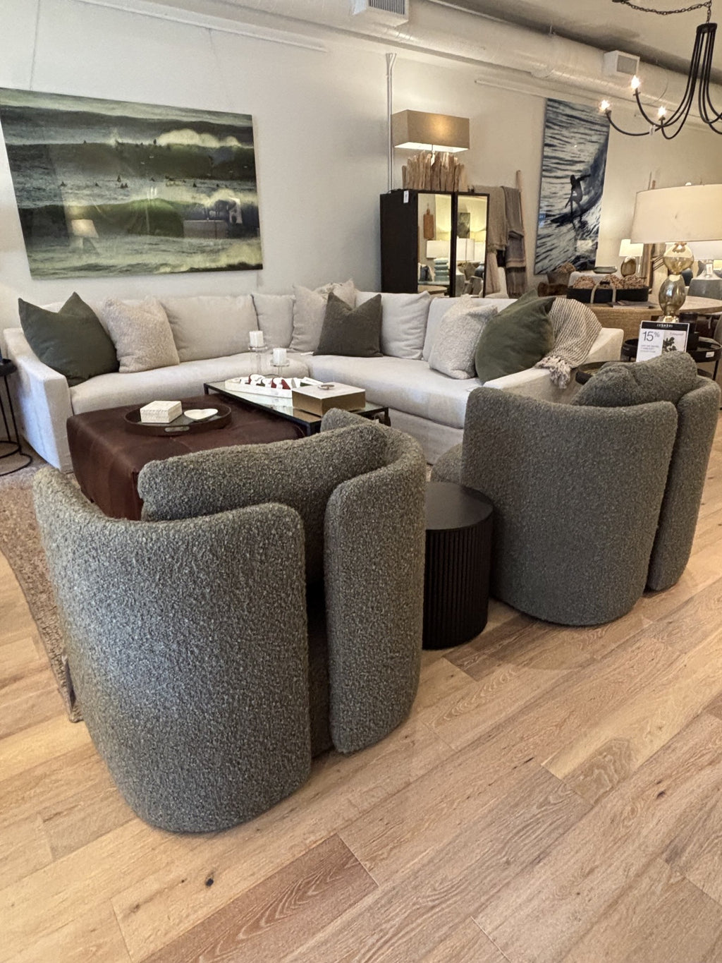 Hudson Swivel Club Chair - Revival Earth