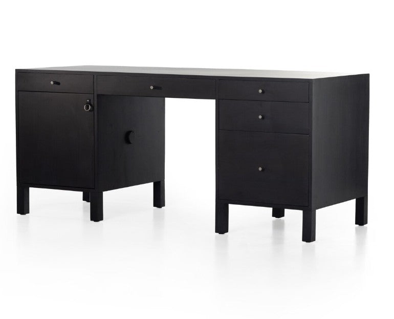 Isabelle Executive Desk - Black