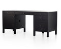 Isabelle Executive Desk - Black
