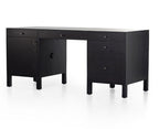Isabelle Executive Desk - Black