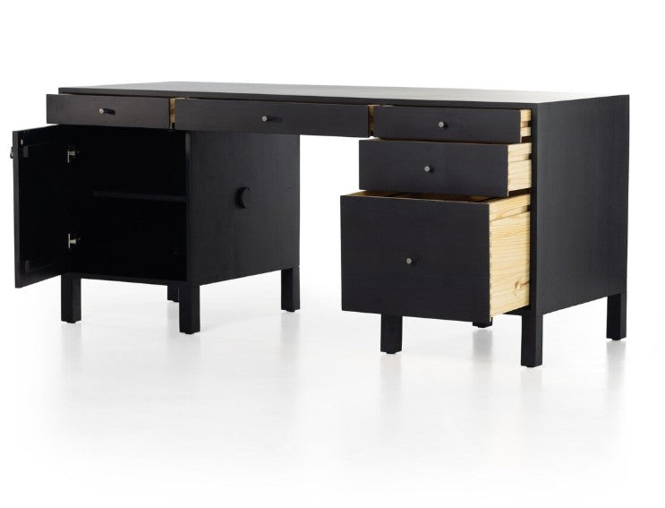 Isabelle Executive Desk - Black