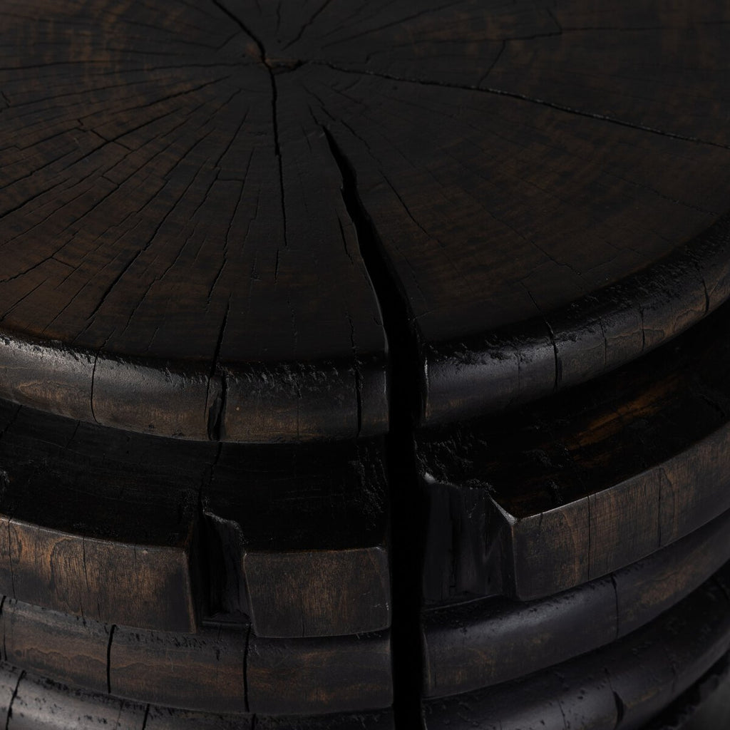 Jeramiah End Table - Rubbed Oak