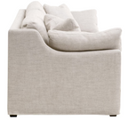 Leanne 95" Sofa - Warm Ecru
