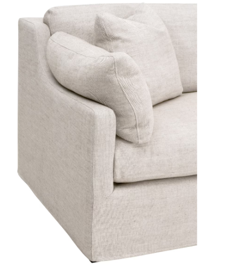 Leanne 95" Sofa - Warm Ecru