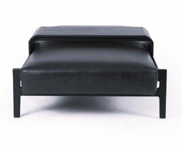 Phoenix Ottoman - Sonoma Black