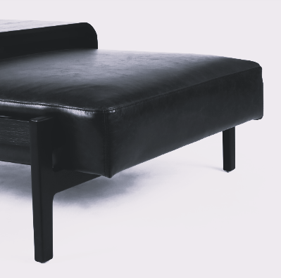 Phoenix Ottoman - Sonoma Black