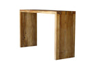 Reclaimed Teak Dovetail Console