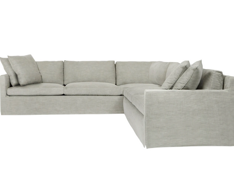 Louis 2 Arm Sectional - Essentials Collection