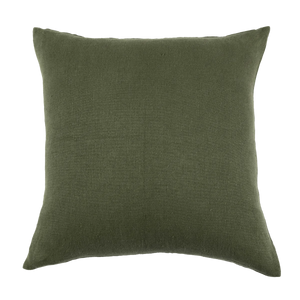 Anika Solid Pillow - Olive