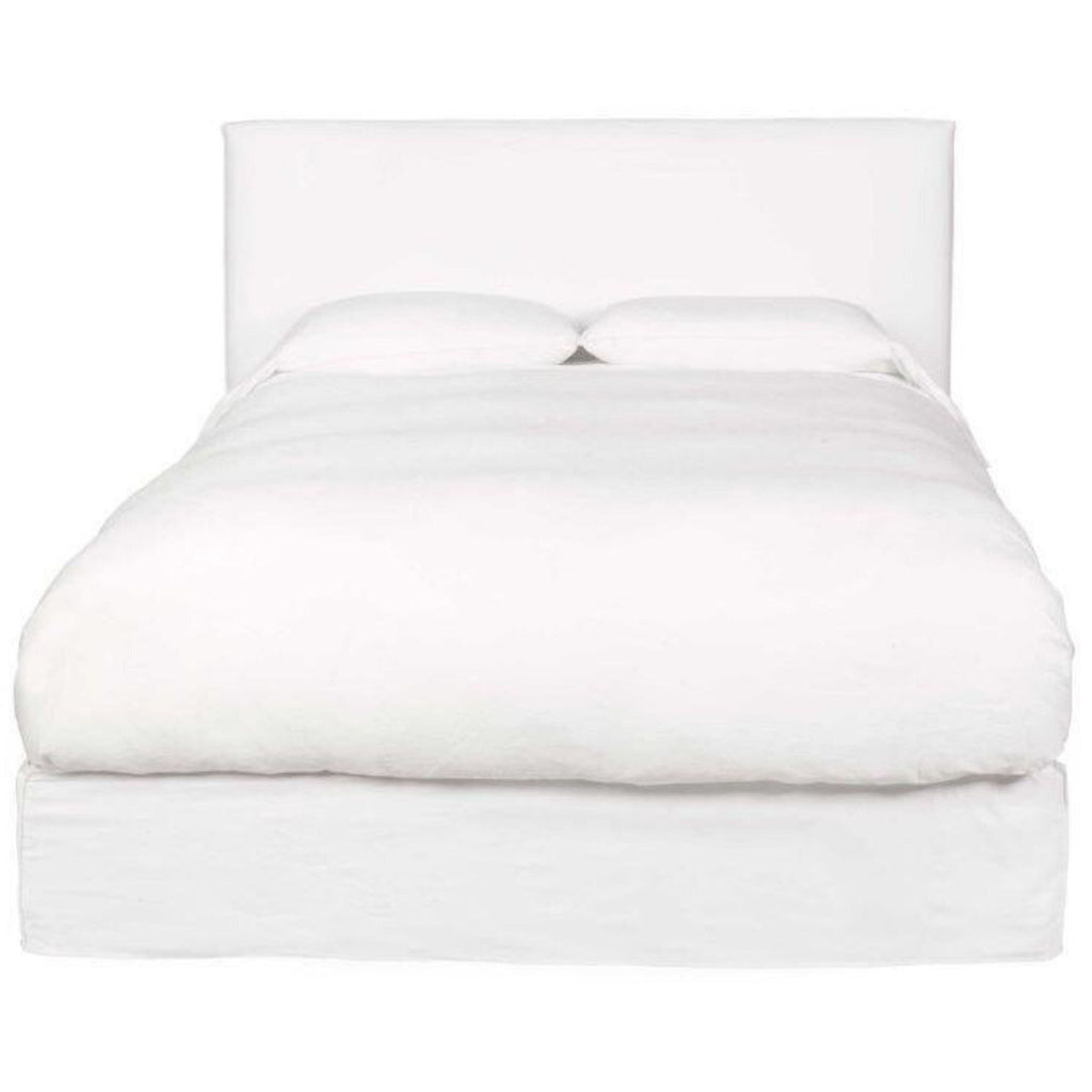 April Queen Bed - Logan White
