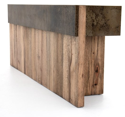 Beckham Console Table - Distressed Iron