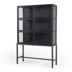 Curio Display Cabinet - Black