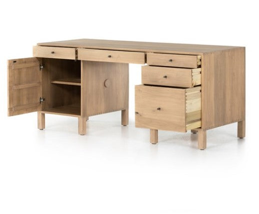 Isabelle Executive Desk - Natural