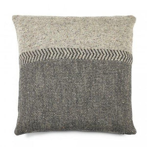 Jules Pillow - Black Herringbone