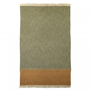 Jules Throw - Green Herringbone