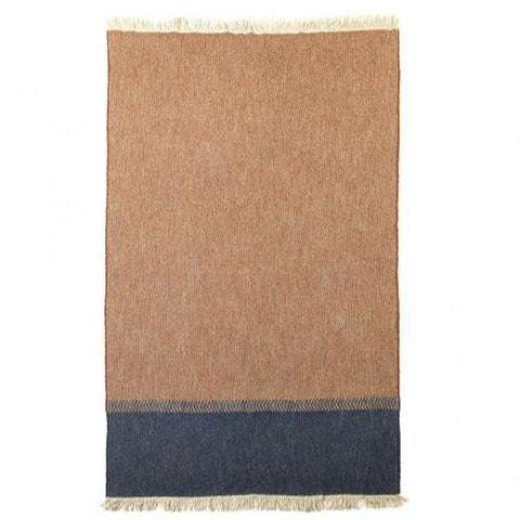 Jules Throw - Rust Herringbone