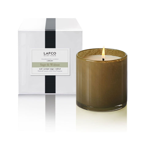 Sage & Walnut 'Library' Candle